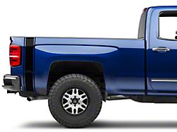 SEC10 Rear Vertical Stripe; Gloss Black (07-26 Silverado 1500)