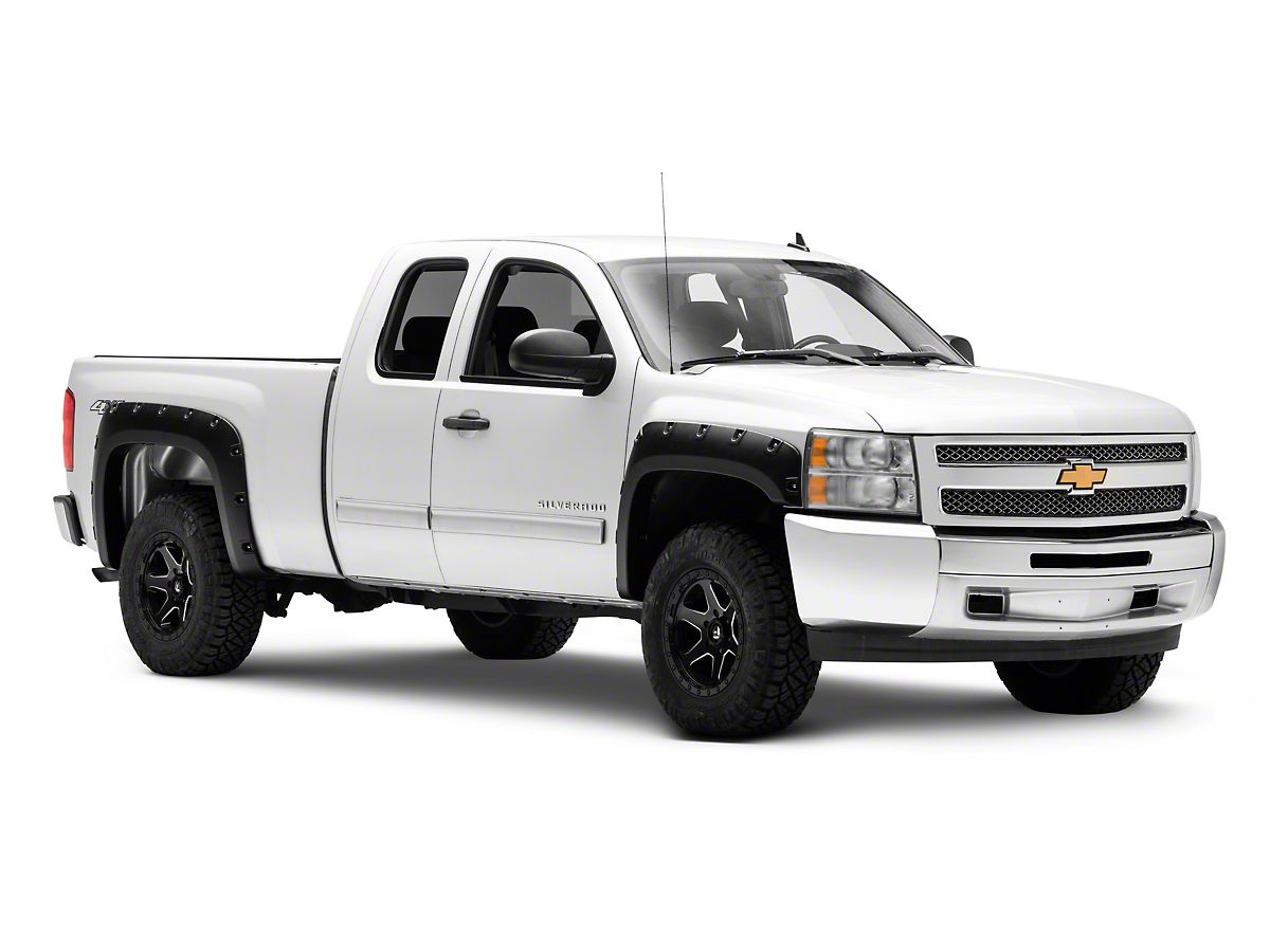Chevy Silverado Fender Flares >> Barricade Premium Molded Fender Flares 07 13 Silverado 1500 W Short Box Chevy Silverado Fender Flares >> Barricade Premium Molded Fender Flares 07 13 Silverado 1500 W Short Box