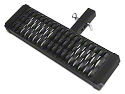 RedRock 4x4 Aluminum Hitch Step for 2-Inch Receiver; Black (Universal; Some Adaptation May Be Required)