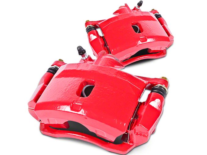 Power Stop Silverado Performance Rear Brake Calipers Red S5030 (0713