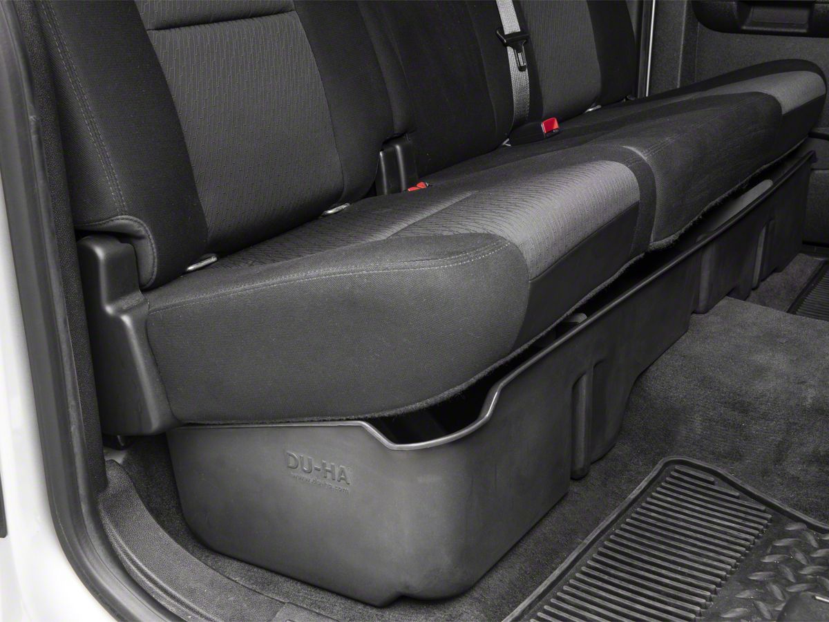 Underseat Storage Dark Gray 07 13 Silverado 1500 Extended Cab Crew Cab