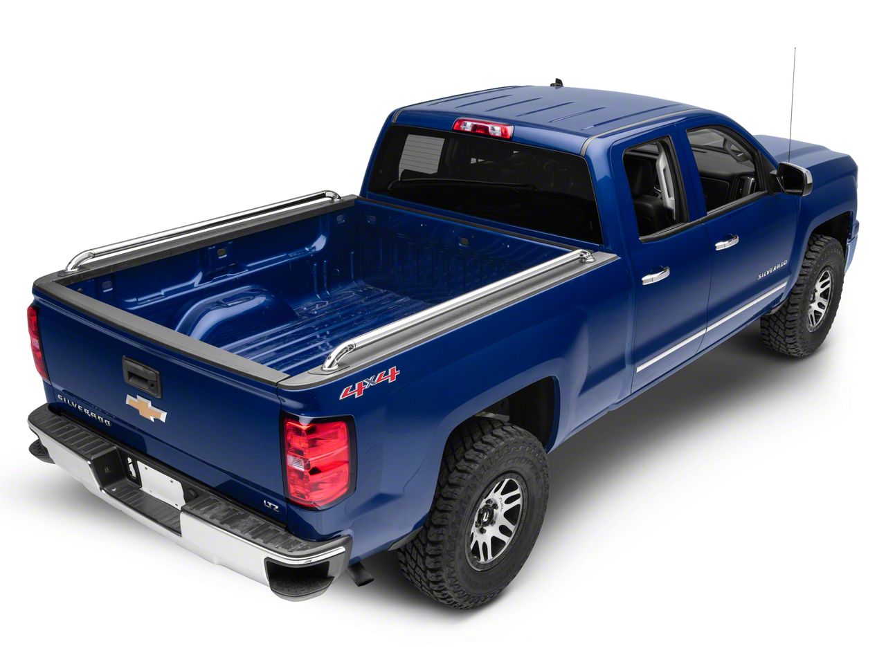 Putco Silverado Traditional Locker Side Bed Rails GM Licensed S104077