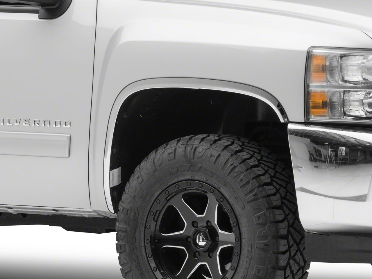 stainless steel fender trim silverado