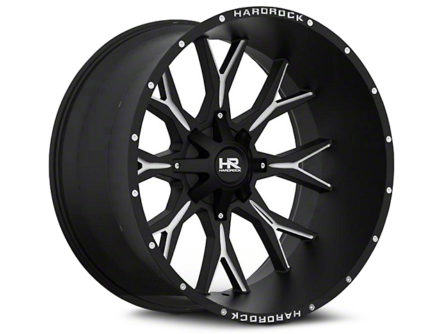 Hardrock Offroad Silverado H700 AFFLICTION Black Milled 6 ... Hardrock Offroad Silverado H700 AFFLICTION Black Milled 6 ...