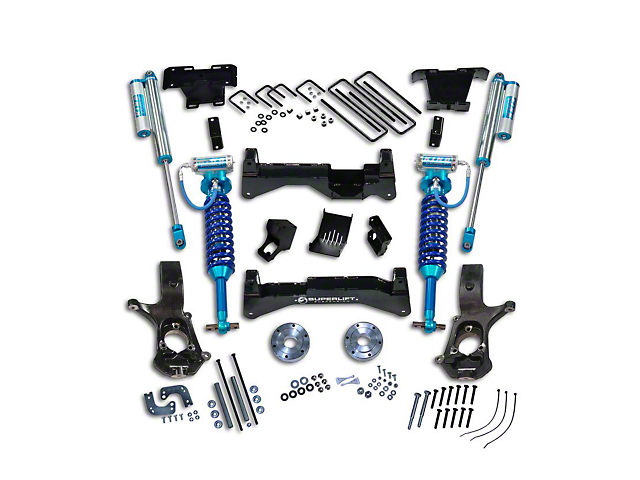 SuperLift 8-Inch Suspension Lift Kit with King Coil-Overs and Shocks (07-18 4WD Silverado 1500)