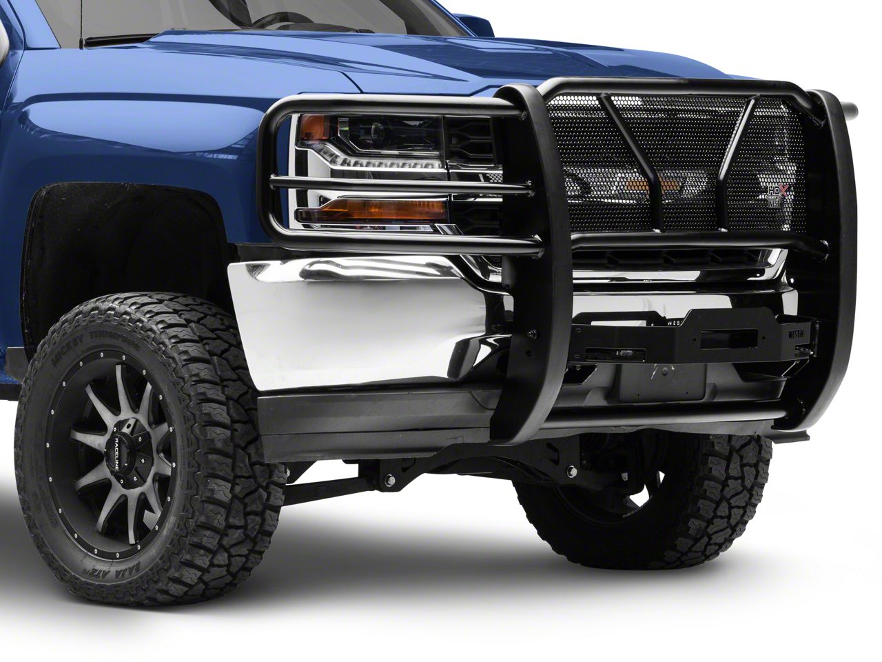 Westin Silverado HDX Winch Mount Grille Guard Black 5793875 (1618