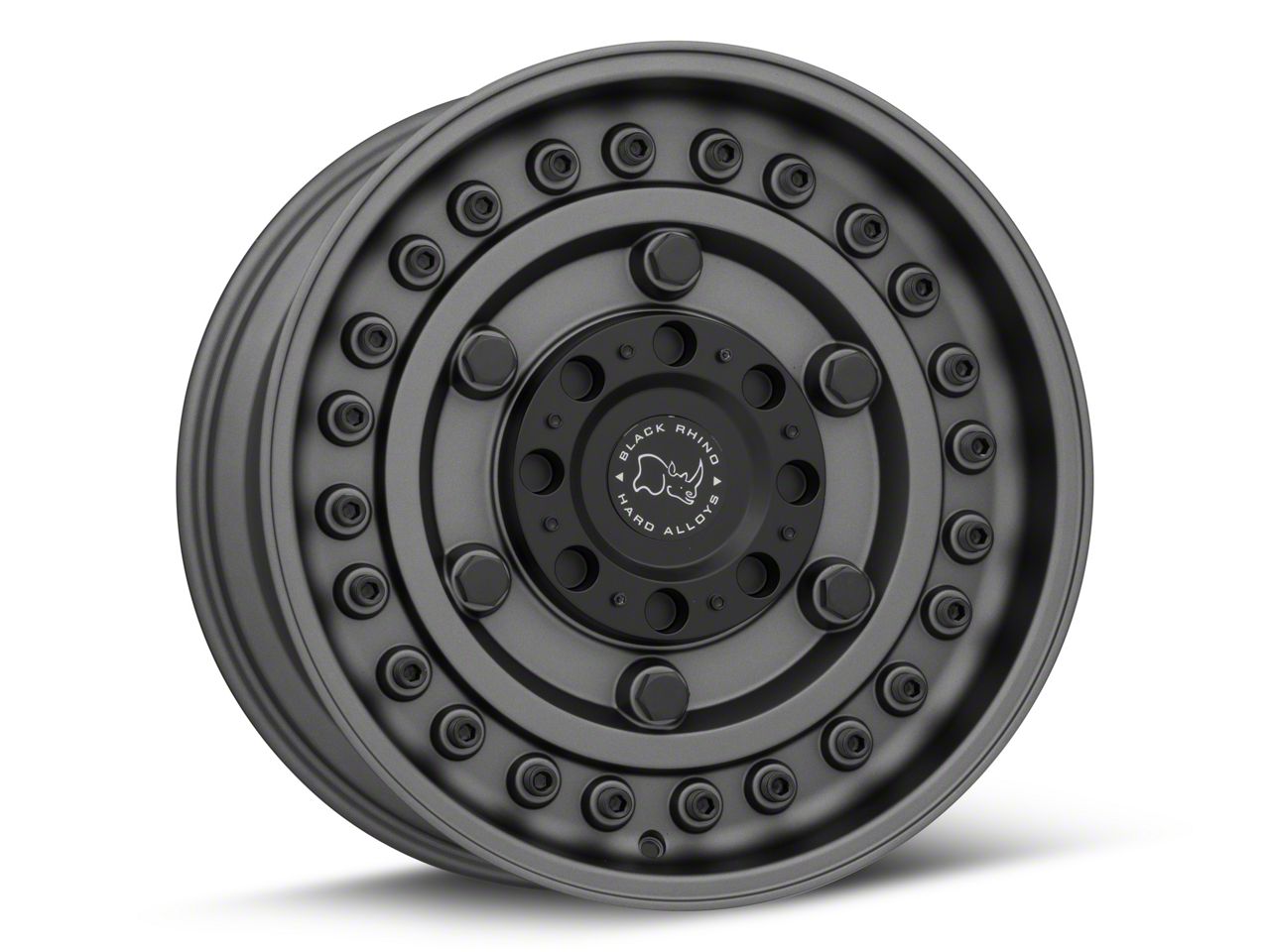 Black Rhino Yukon Armory Gunblack 6-Lug Wheel; 20x12; -44mm Offset