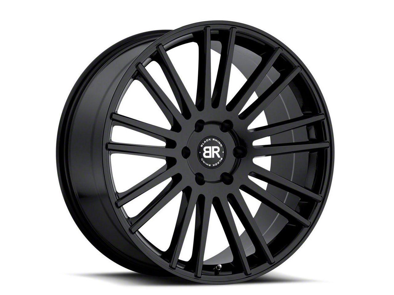 Black Rhino Kruger Gloss Black 6-Lug Wheel; 18x8.5; 20mm Offset (16-23 Titan XD)