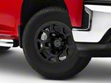 Black Rhino Overland Matte Black 6-Lug Wheel; 17x9.5; -18mm Offset (19-26 Silverado 1500)