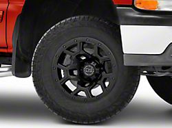 Black Rhino Overland Matte Black 6-Lug Wheel; 17x9.5; -18mm Offset (99-06 Silverado 1500)