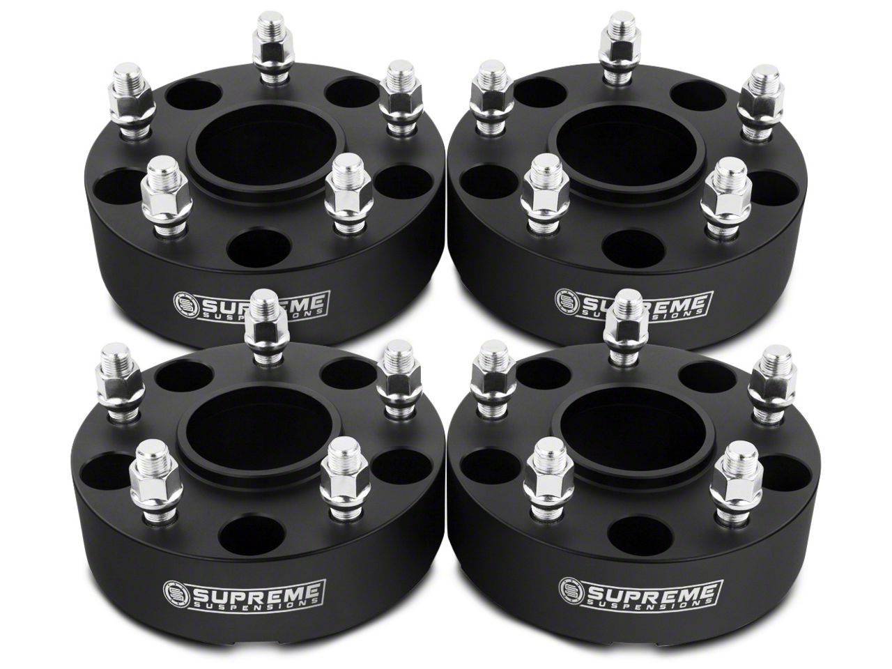 Supreme Suspensions Silverado 2 in. Lug Centric Wheel Spacers S106750