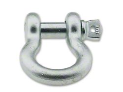 Smittybilt 7/8-Inch 6.5 Ton D-Ring Shackle; Zinc
