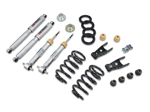 Belltech Silverado Lowering Kit 1 2 In Front 2 3 In Rear S107000 07 13 2wd Silverado 1500 1976