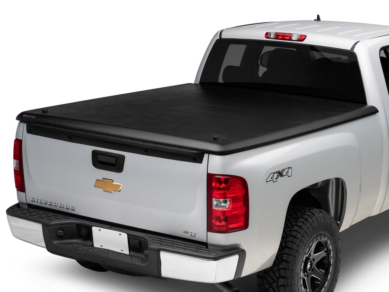 UnderCover Silverado Classic Hinged Tonneau Cover Black Textured