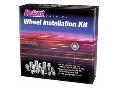 McGard Gold SplineDrive 6-Lug Wheel Installation Kit; 14mm x 1.5 (16-24 Titan XD)