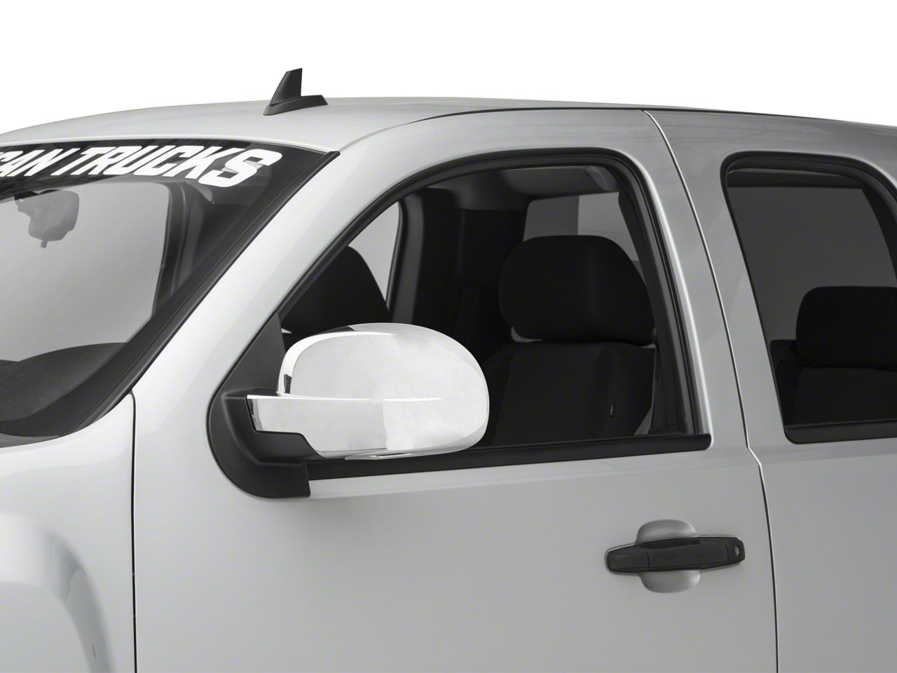 chevy silverado black mirror covers