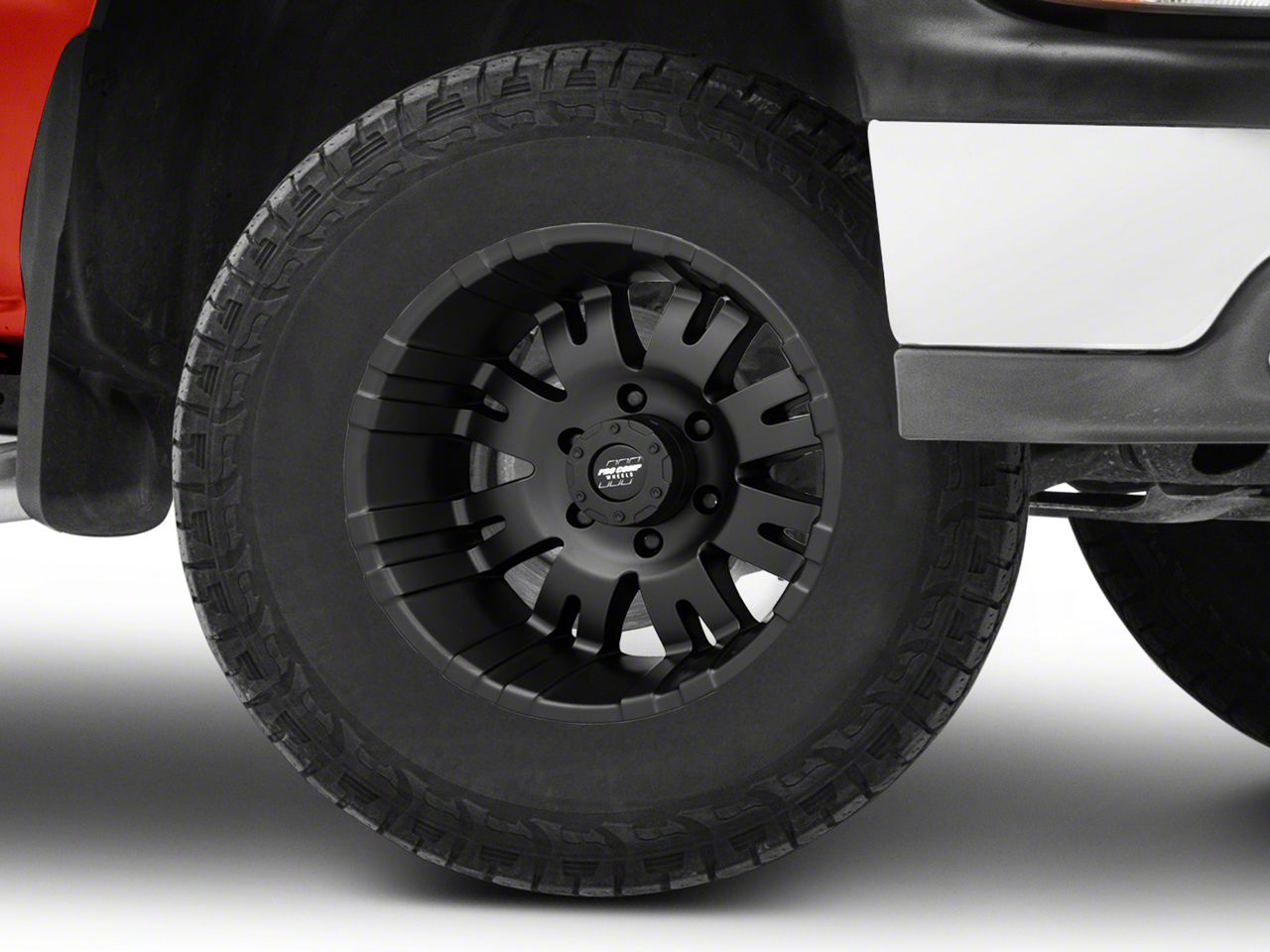 Pro Comp Wheels Silverado 01 Series Satin Black 6-Lug Wheel - 17x9 ...