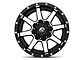 Fuel Wheels Maverick Matte Black Machined 6-Lug Wheel; 18x9; -12mm Offset (17-24 Titan)