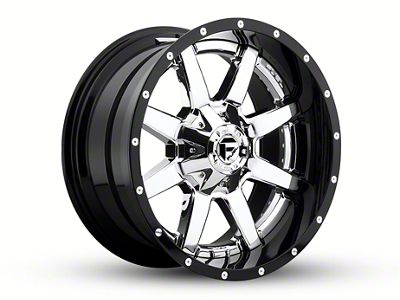 Fuel Wheels Maverick Chrome 6-Lug Wheel; 24x14; -75mm Offset (04-15 Titan)