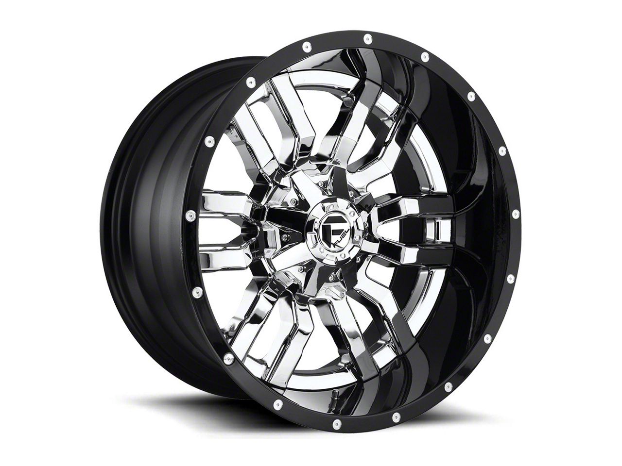 Fuel Wheels Sledge Chrome 6-Lug Wheel; 22x10; -13mm Offset (16-23 Titan XD)