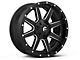 Fuel Wheels Maverick Gloss Black Milled 6-Lug Wheel; 20x9; 20mm Offset (04-15 Titan)