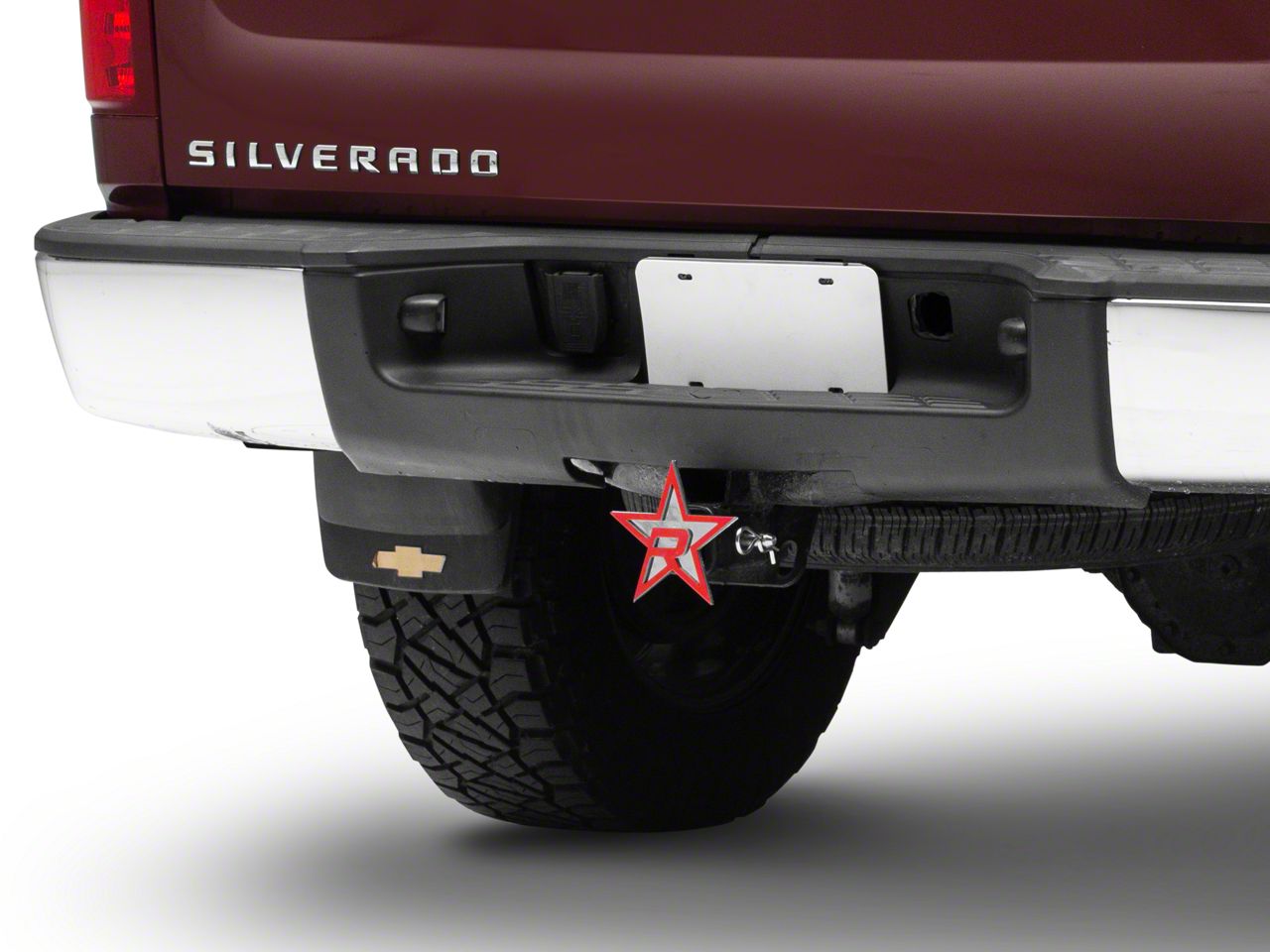 silverado trailer hitch cover