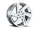 Foose Bodine Chrome 6-Lug Wheel; 22x9.5; 25mm Offset (16-24 Titan XD)