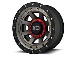 XD FMJ Satin Black with Dark Tint 6-Lug Wheel; 20x9; 0mm Offset (19-22 Silverado 1500)