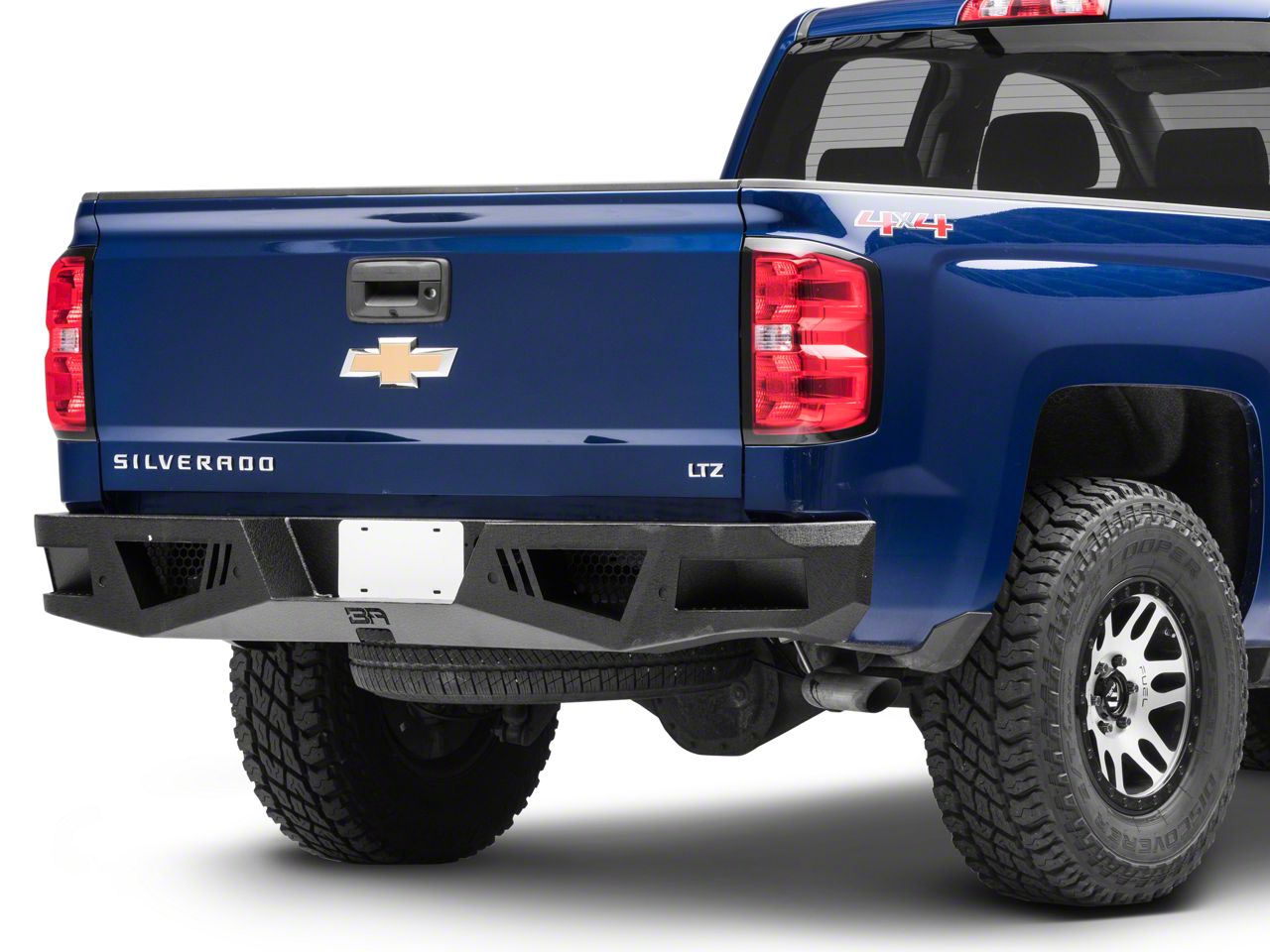 Body Armor 4x4 Silverado 1500 Eco Series Rear Bumper Gm 2961 07 18