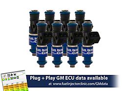 Fuel Injector Clinic Fuel Injectors; 1100cc (99-06 4.8L, 5.3L, 6.0L Sierra 1500)