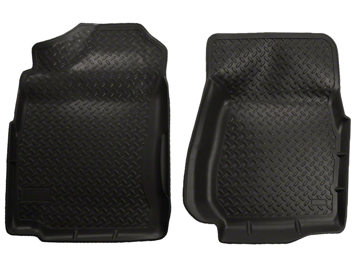 Husky Silverado Classic Front Floor Liners Black S109558 99 06
