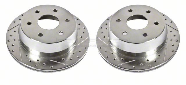 Power Stop 15-19 Chevrolet Colorado Front Evolution Drilled & Slotted Rotors - Pair main image 1