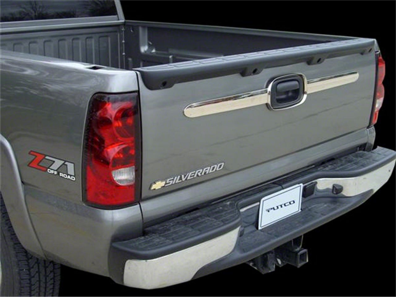 Silverado Chrome Tailgate Trim Accent 99 06 Silverado 1500