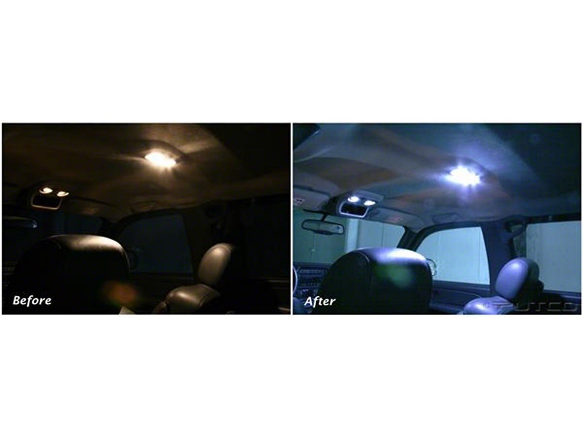 Putco Interior Led Dome Light Kit 99 06 Silverado 1500 Extended Cab Crew Cab