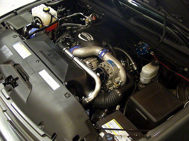 Vortech V-2 SCi-Trim Supercharger Kit; Polished Finish (2003 4.8L, 5.3L Silverado 1500)