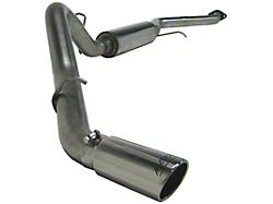 MBRP 3-Inch XP Series Single Exhaust System with Polished Tip; Side Exit (03-06 4.8L Sierra 1500)