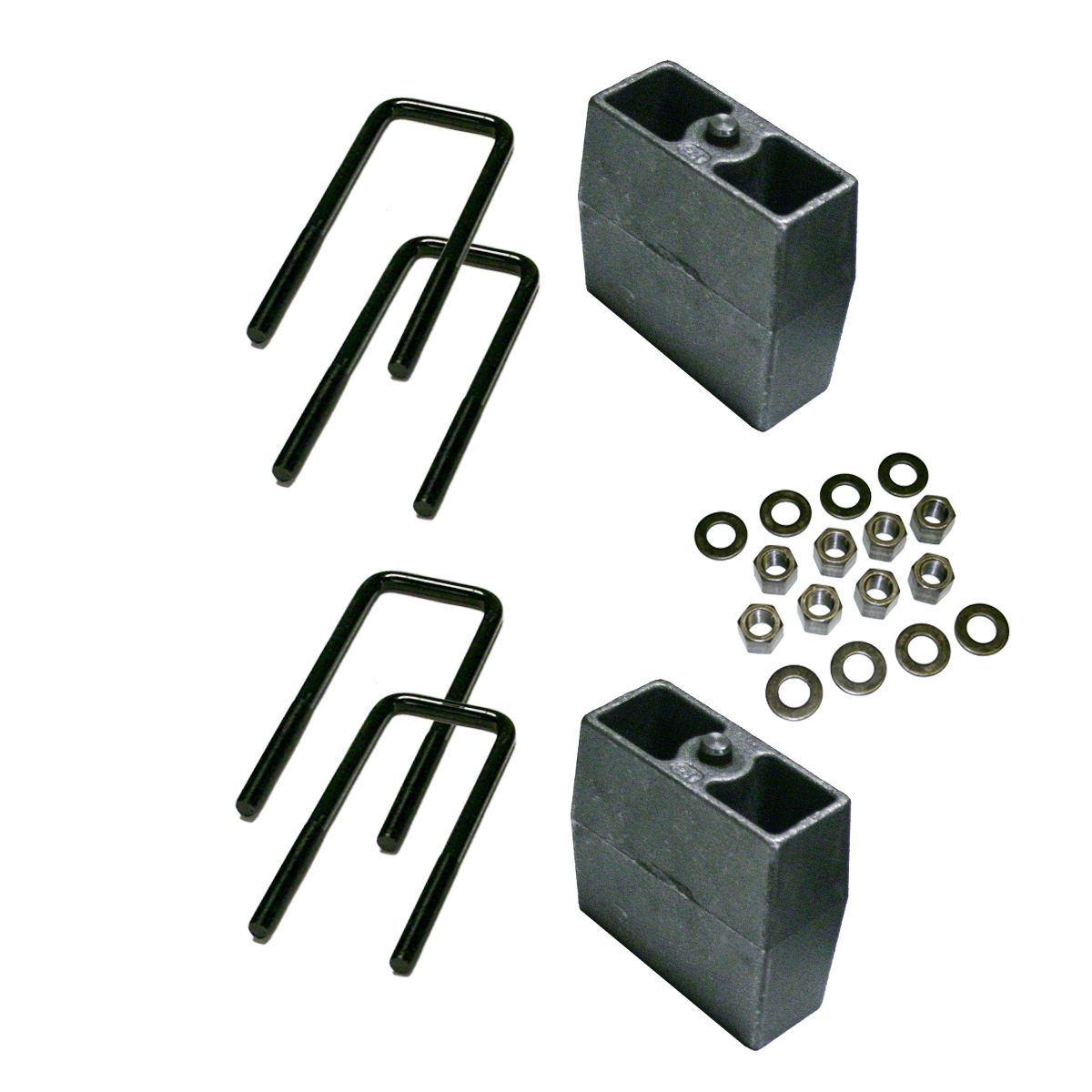 SuperLift Silverado 5 in. Rear Lift Block Kit 3859 (99-10 4WD Silverado