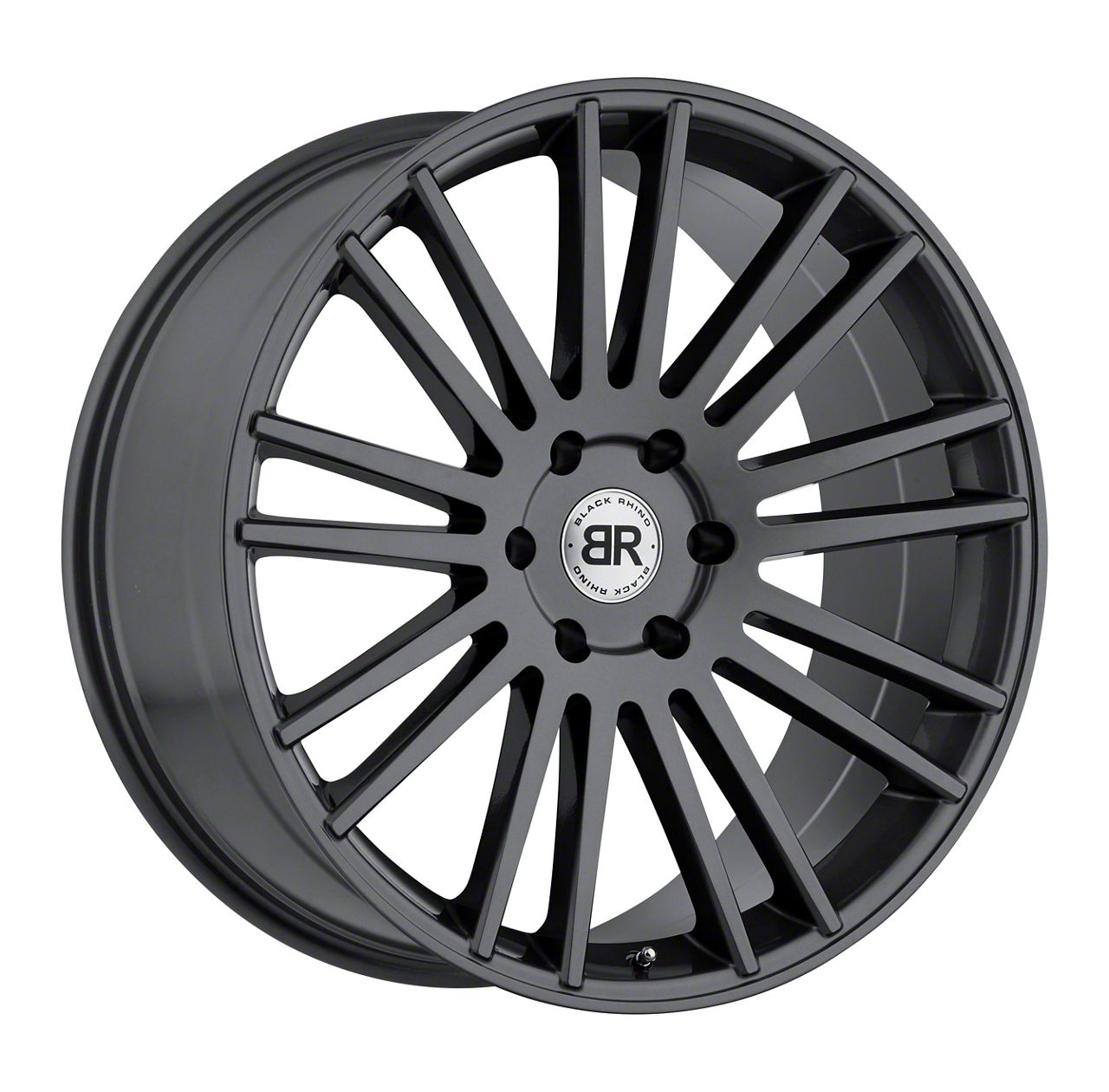 Black Rhino Silverado Kruger Gloss Gunmetal 6-Lug Wheel - 18x8.5; 20mm ...