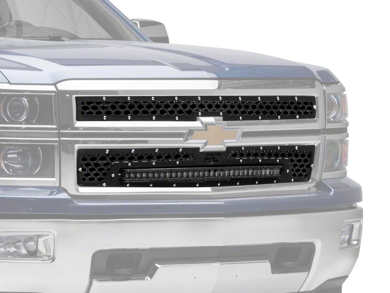 rough country light bar grill