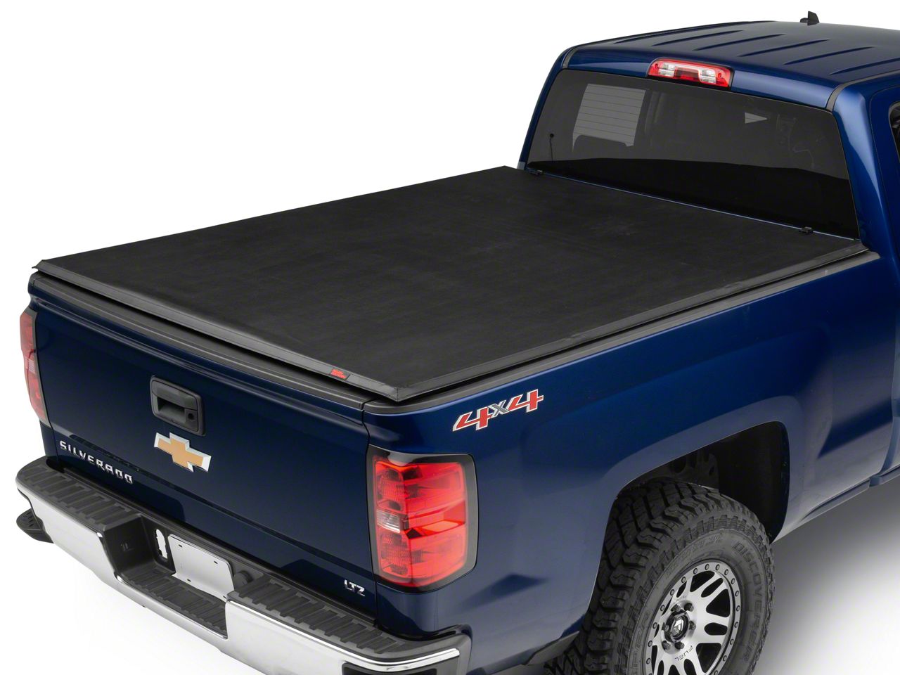 Rough Country Silverado 1500 Soft Tri-Fold Tonneau Cover S110595 (14-18 ...