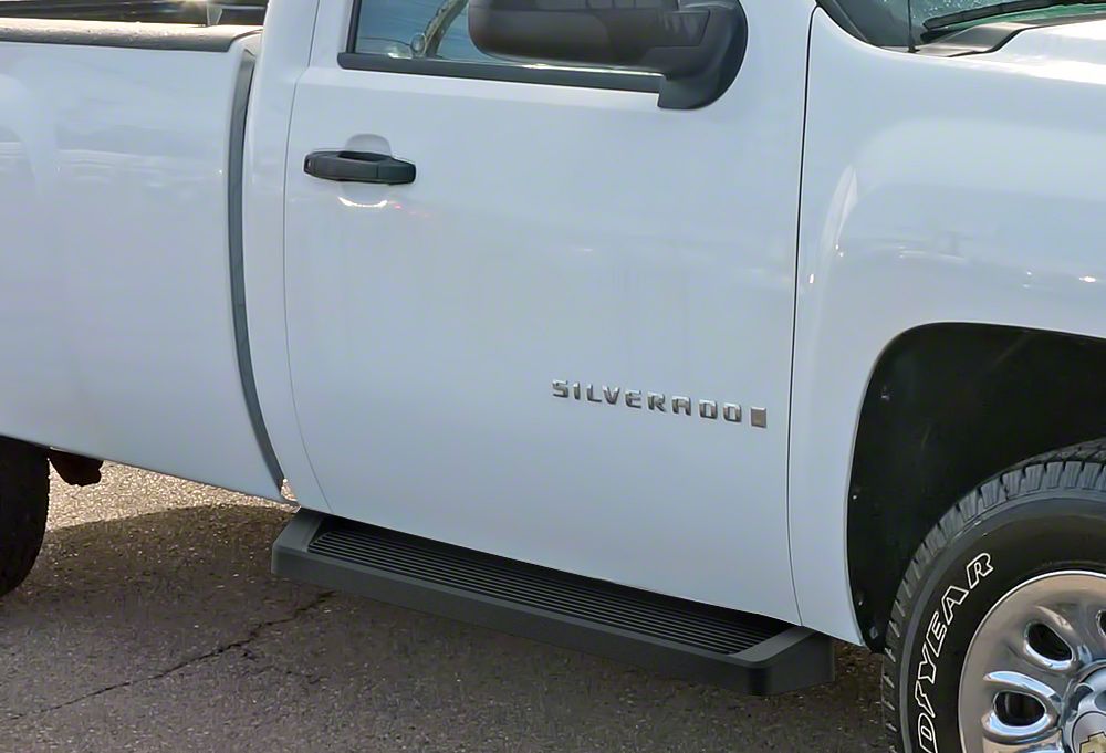 Silverado 6 in. Running Boards - Black (99-06 Silverado 1500 Regular Cab)