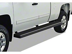 6-Inch iStep Wheel-to-Wheel Running Boards; Black (99-06 Sierra 1500 Extended Cab w/ 6.50-Foot Standard Box)
