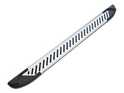 Romik RAL-T Running Boards; Silver (99-18 Silverado 1500 Extended/Double Cab)