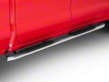 Barricade PNC Side Step Bars; Stainless Steel (19-26 Silverado 1500 Crew Cab)