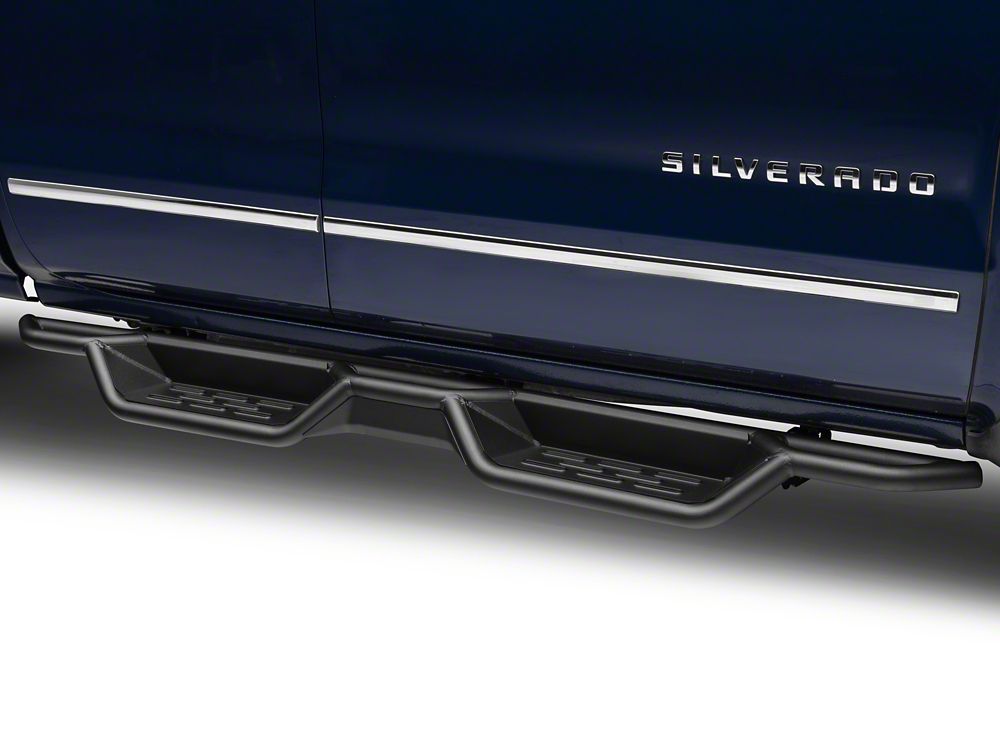 Barricade HD Drop Side Step Bars (0718 Silverado 1500 Extended/Double