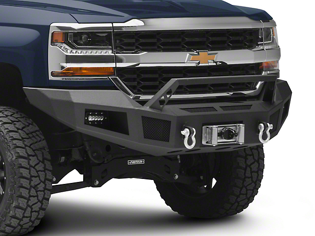 Barricade HD Winch Front Bumper with LED Lighting (16-18 Silverado 1500)
