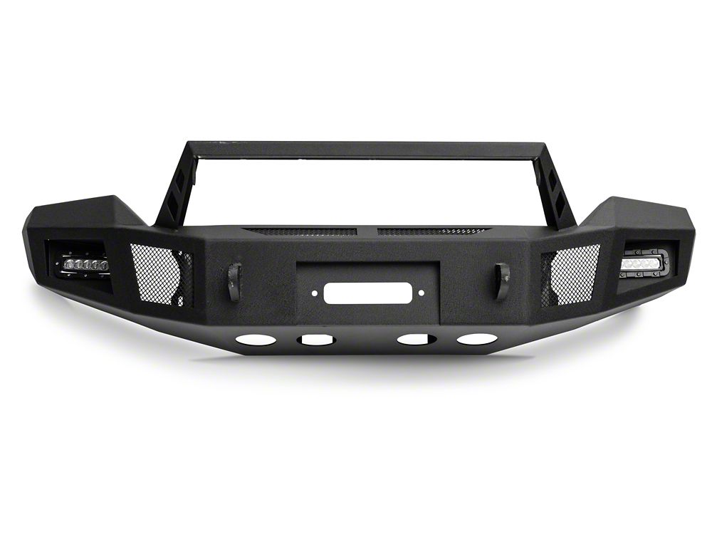 Barricade HD Winch Front Bumper with LED Lighting (1618 Silverado 1500