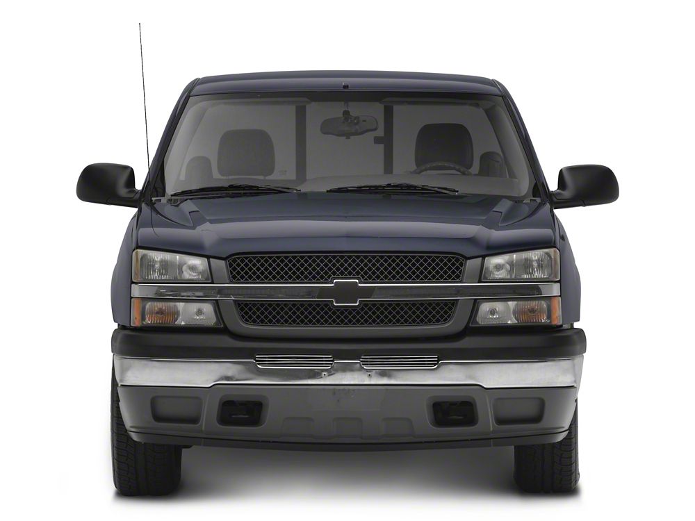 RedRock Air Dam Lower Grille Insert; Polished (0306 Silverado 1500