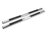 Barricade T4 Side Step Bars; Stainless Steel (19-22 Silverado 1500 Double Cab)