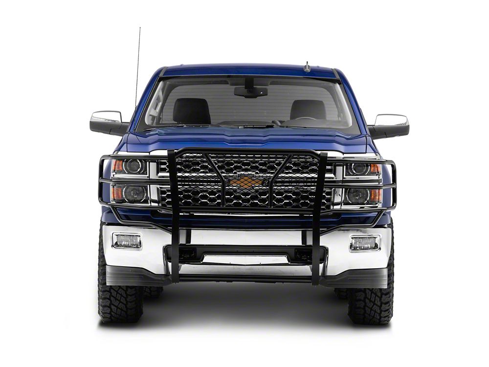 Barricade Extreme HD Grille Guard; Black (1418 Silverado 1500) Barricade